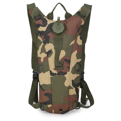 Рюкзак гідратор для води військовий - питна система на 3 літри Jungle camouflage (100874) фото №1