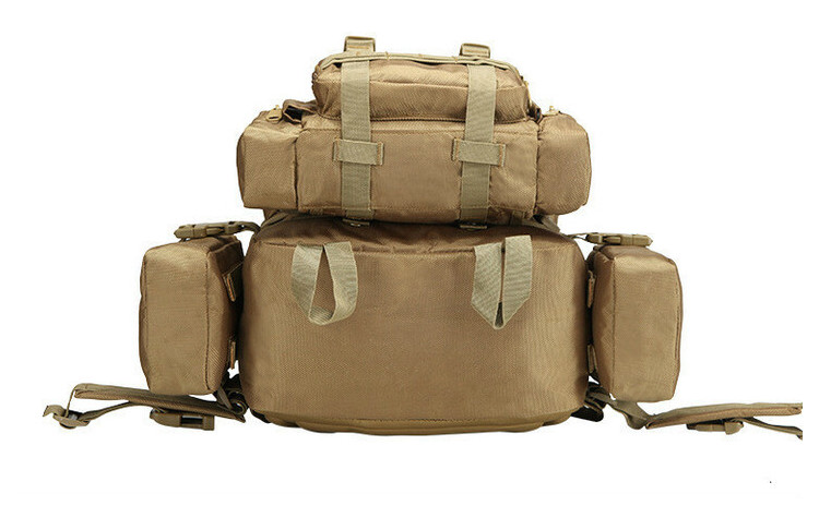 Рюкзак тактический с подсумками Kronos A08 50 л Песочный (gr_014541) фото №2