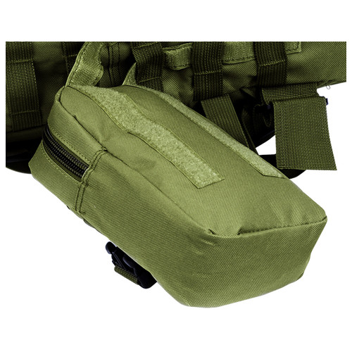 Рюкзак тактичний 3 підсумка AOKALI Outdoor B08 Green армійська спецсумка фото №4