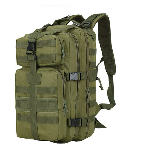 Рюкзак тактичний AOKALI Outdoor A10 35L Green штурмовий військова сумка фото №1