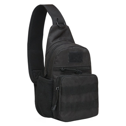 Рюкзак тактичний AOKALI Outdoor A14 Black на одне плече армійський 2L фото №1