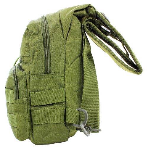 Рюкзак тактичний AOKALI Outdoor A14 Green на одне плече військовий 2L фото №2