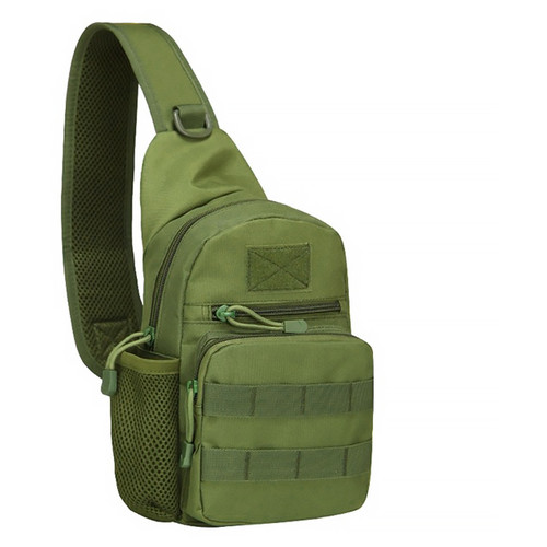 Рюкзак тактичний AOKALI Outdoor A14 Green на одне плече військовий 2L фото №1