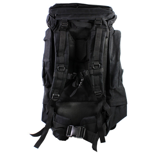 Рюкзак тактичний AOKALI Outdoor A21 65L Black армійська сумка 65л фото №3