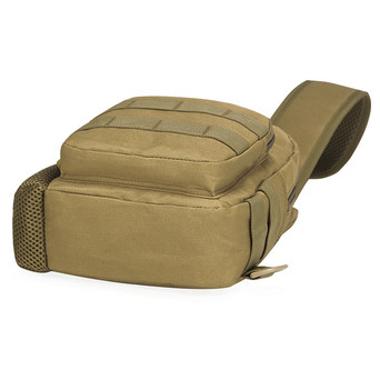 Рюкзак тактичний на одне плече AOKALI Outdoor A14 20L Sand військовий фото №3