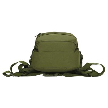Рюкзак тактичний AOKALI Outdoor B10 Green військовий армійський 20L фото №5