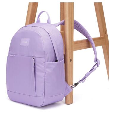Рюкзак туристический Pacsafe Go 15L лавандовый (35110612) фото №7
