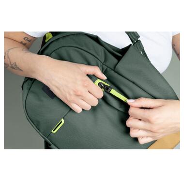 Рюкзак туристический Pacsafe Go 15L темно-зеленый (35110535) фото №8