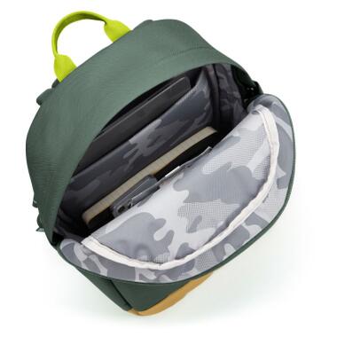 Рюкзак туристический Pacsafe Go 15L темно-зеленый (35110535) фото №3