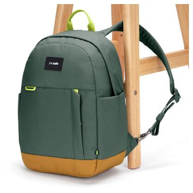 Рюкзак туристический Pacsafe Go 15L темно-зеленый (35110535) фото №7