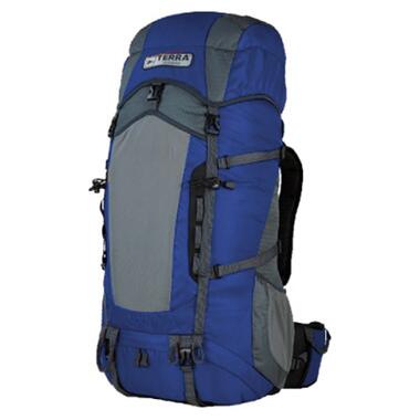 Рюкзак туристический Terra Incognita Action 45 blue / gray (4823081500810) фото №1