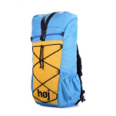 Рюкзак туристичний POOLPARTY Hoj 36 літрів жовто-блакитний (hoj-ua) фото №2