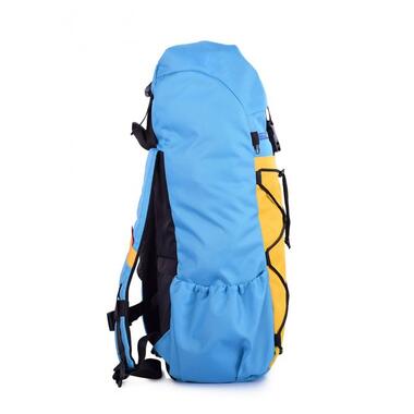 Рюкзак туристичний POOLPARTY Hoj 36 літрів жовто-блакитний (hoj-ua) фото №4
