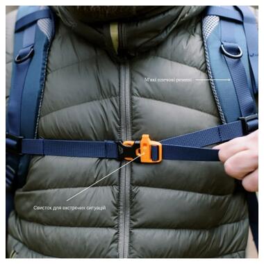 Рюкзак туристический Tramp Expedition 75 л navy (UTRP-055-navy) фото №10