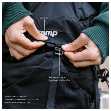 Рюкзак туристический Tramp Hike 30 black (UTRP-058-black) фото №11