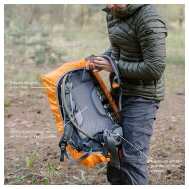 Рюкзак туристический Tramp Trek 40 grey (UTRP-057-grey) фото №12