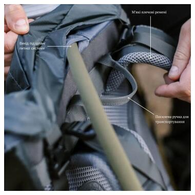Рюкзак туристический Tramp Trek 40 grey (UTRP-057-grey) фото №11