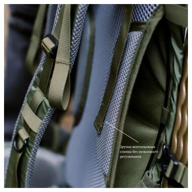 Рюкзак туристический Tramp Trek 40 olive (UTRP-057-olive) фото №9