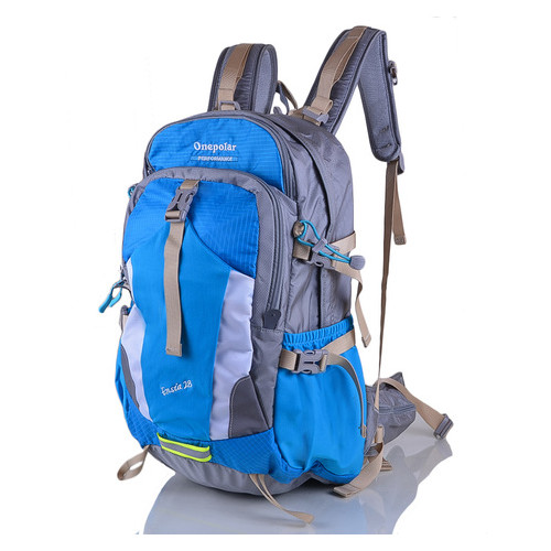 Жіночий трекінговий рюкзак Onepolar W1729-blue фото №2