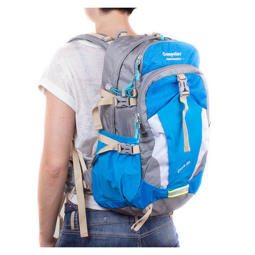 Жіночий трекінговий рюкзак Onepolar W1729-blue фото №6
