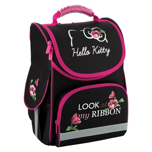 Шкільний чорний рюкзак Kite Education Hello Kitty для дівчаток 11,5 л (hk20-501s) фото №5