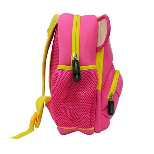 Дитячий рюкзак Nohoo Мавпа Рожевий з жовтим (NH020P) фото №3