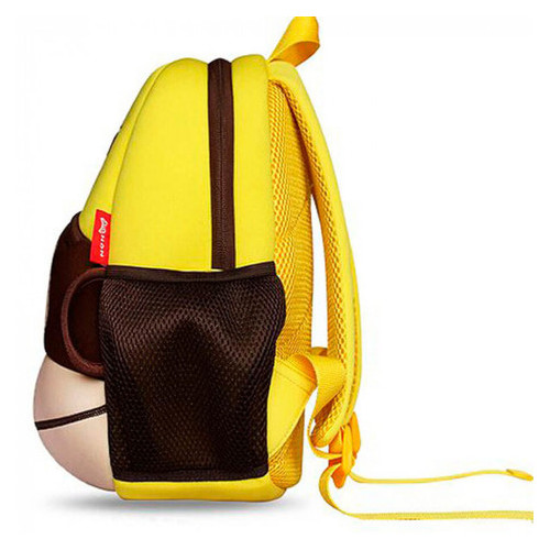 Дитячий рюкзак Nohoo Мавпа Коричневий з жовтим (NH021Y) фото №4