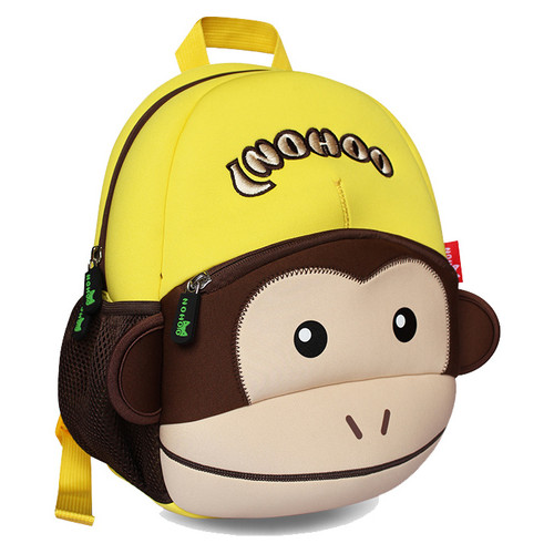 Дитячий рюкзак Nohoo Мавпа Коричневий з жовтим (NH021Y) фото №5