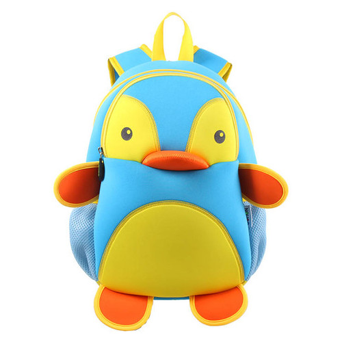 Дитячий рюкзак Nohoo Пінгвін Блакитний з жовтим (NH011B) фото №1