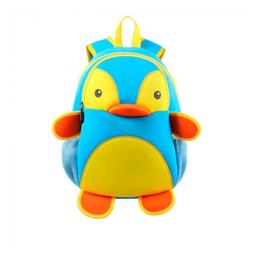 Дитячий рюкзак Nohoo Пінгвін Блакитний з жовтим (NH011B) фото №4
