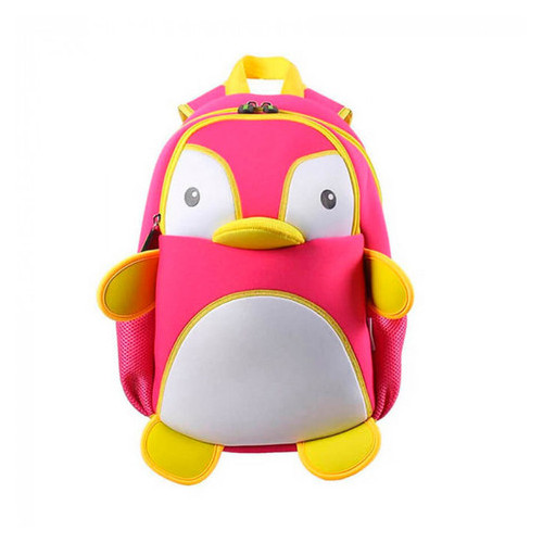 Дитячий рюкзак Nohoo Пінгвін Рожевий з білим (NH011P) фото №4