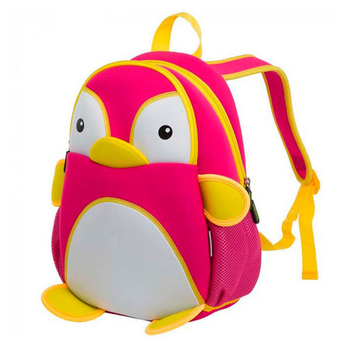 Дитячий рюкзак Nohoo Пінгвін Рожевий з білим (NH011P) фото №5