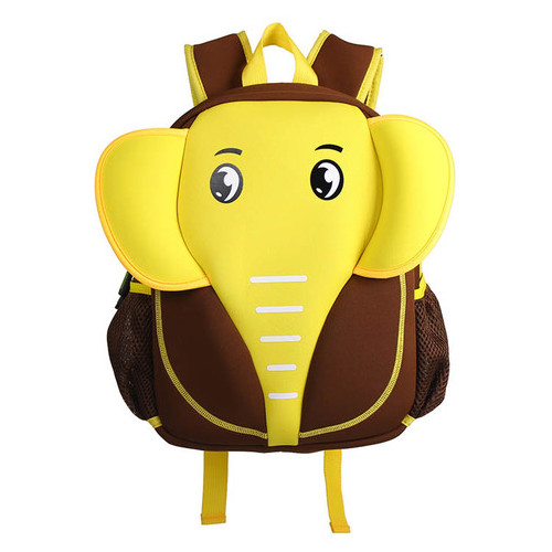 Дитячий рюкзак Nohoo Слон Жовтий з коричневим (NH012BR) фото №1