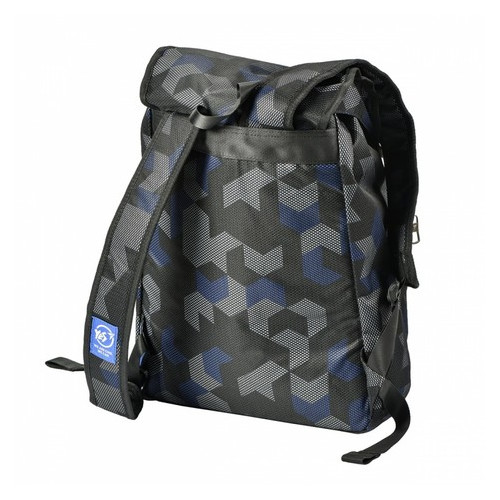 Шкільний рюкзак YES T-71 Double up чорний/синій 558362 фото №1