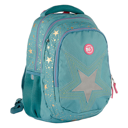 Шкільний рюкзак Yes T-22 Star срібло (558267) фото №5