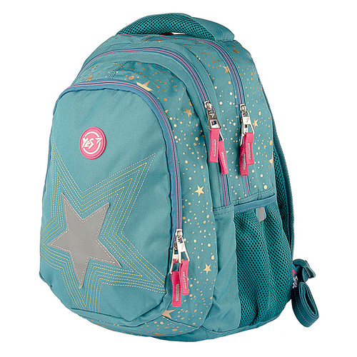 Шкільний рюкзак Yes T-22 Star срібло (558267) фото №1