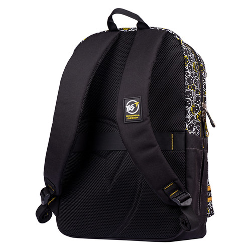 Шкільний рюкзак Yes TS-56 Smiley World.Black&;Yellow (554561) фото №2