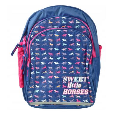 Шкільний рюкзак для дівчинки Paso Multicolour синій фото №1