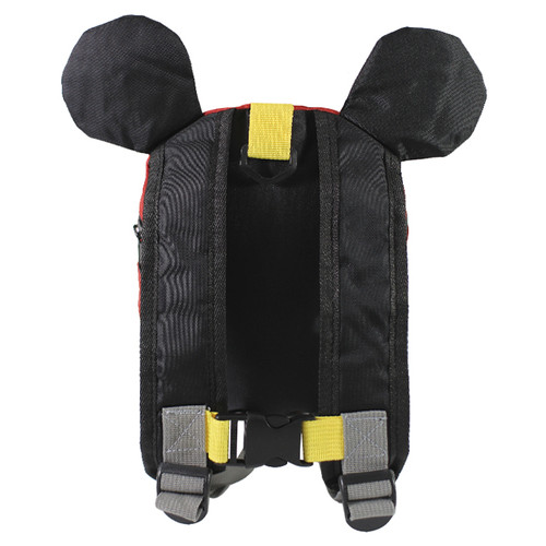 Дитячий рюкзак Lesko W640 Mickey Mouse дошкільний з ремінцем анти-втратою для прогулянки фото №3
