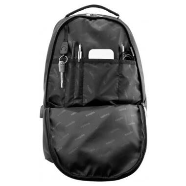 Рюкзак шкільний Optima 17.5 Techno жіночий 0.7 кг 16-25 л Фіолетовий з виділеними елементами (O96910-03) фото №4