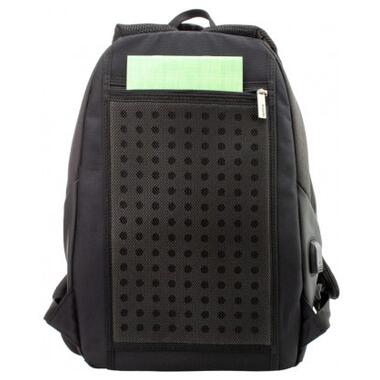 Рюкзак шкільний Optima 17.5 Techno унісекс 0.7 кг 16-25 л Коричневий з виділеними елементами (O96910-01) фото №2