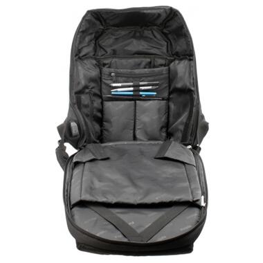 Рюкзак шкільний Optima 18.5 USB Anti-Theft унісекс 0.7 кг 16-25 л Синій (O96917-02) фото №5