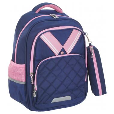 Рюкзак шкільний Cool For School 16 для дівчаток 17 л Синій (CF86820) фото №1