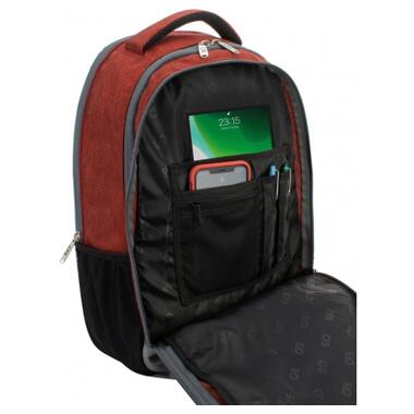 Рюкзак шкільний Cool For School 43 x 28 x 15 см 18 л Червоно-сірий (CF86347) фото №7