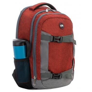 Рюкзак шкільний Cool For School 43 x 28 x 15 см 18 л Червоно-сірий (CF86347) фото №4