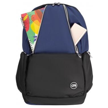 Рюкзак шкільний Cool For School Синій з чорним 145-175 см (CF86747-02) фото №3