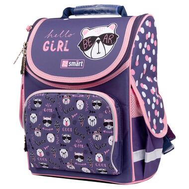Рюкзак шкільний каркасний Smart PG-11 Hello, Girl! (558996) фото №4