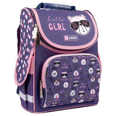 Рюкзак шкільний каркасний Smart PG-11 Hello, Girl! (558996) фото №1