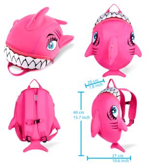Рюкзак Crazy Safety Pink Shark фото №2