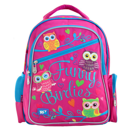 Шкільний рюкзак 1 Вересня S-23 Funny Birdies (556245) фото №4